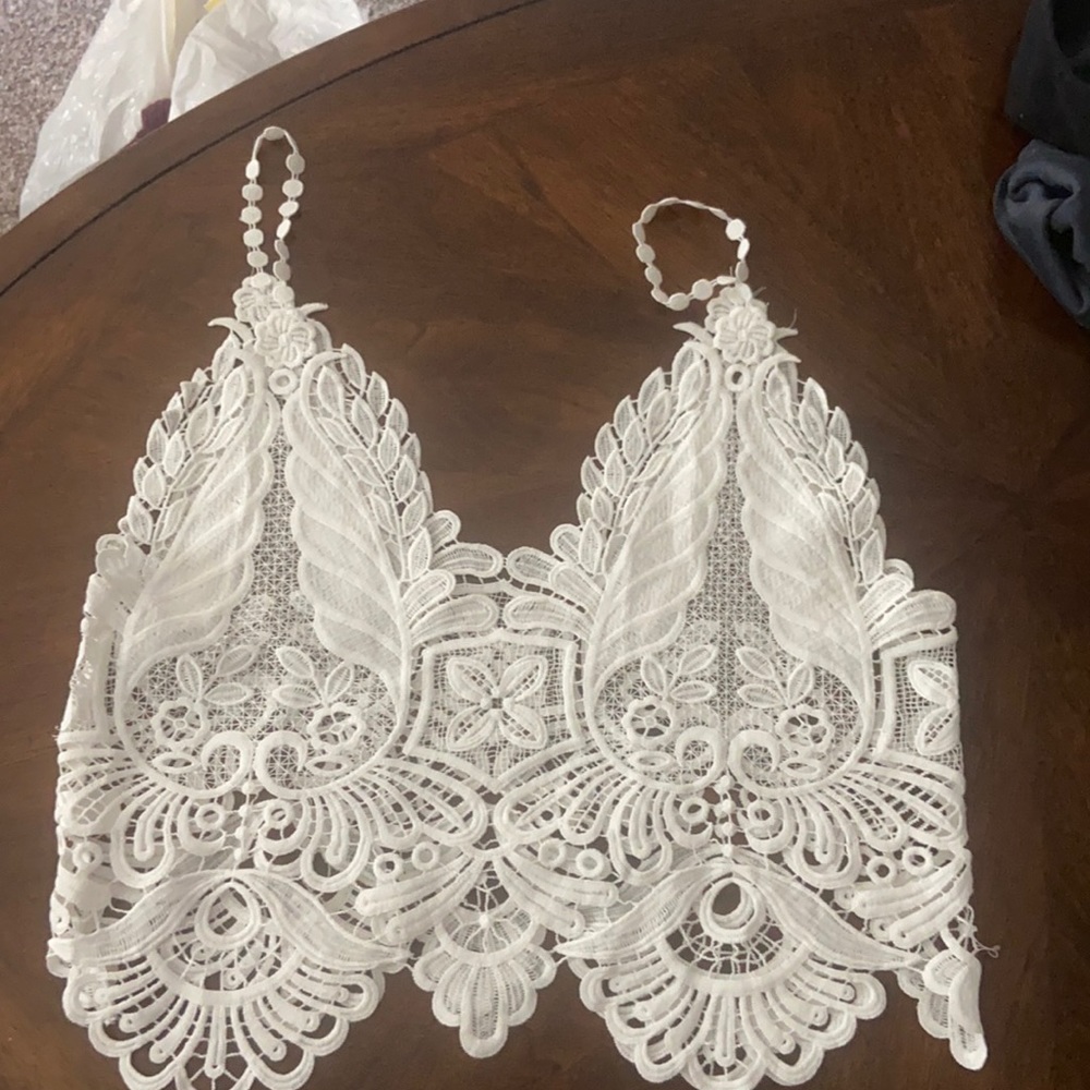 Crochet crop top